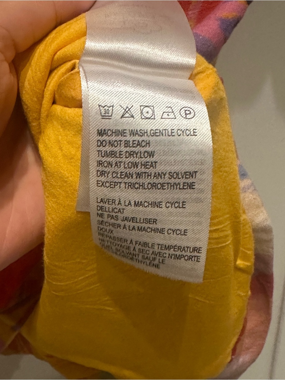 FARM Rio Yellow Macaw Button-Front Dress - Picture 6 of 8